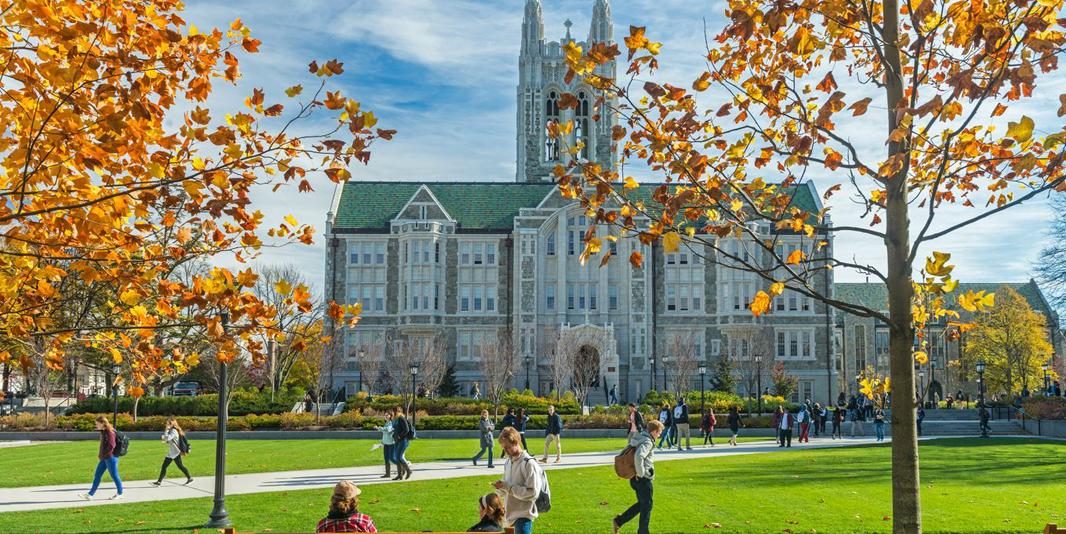 Campus in autumn